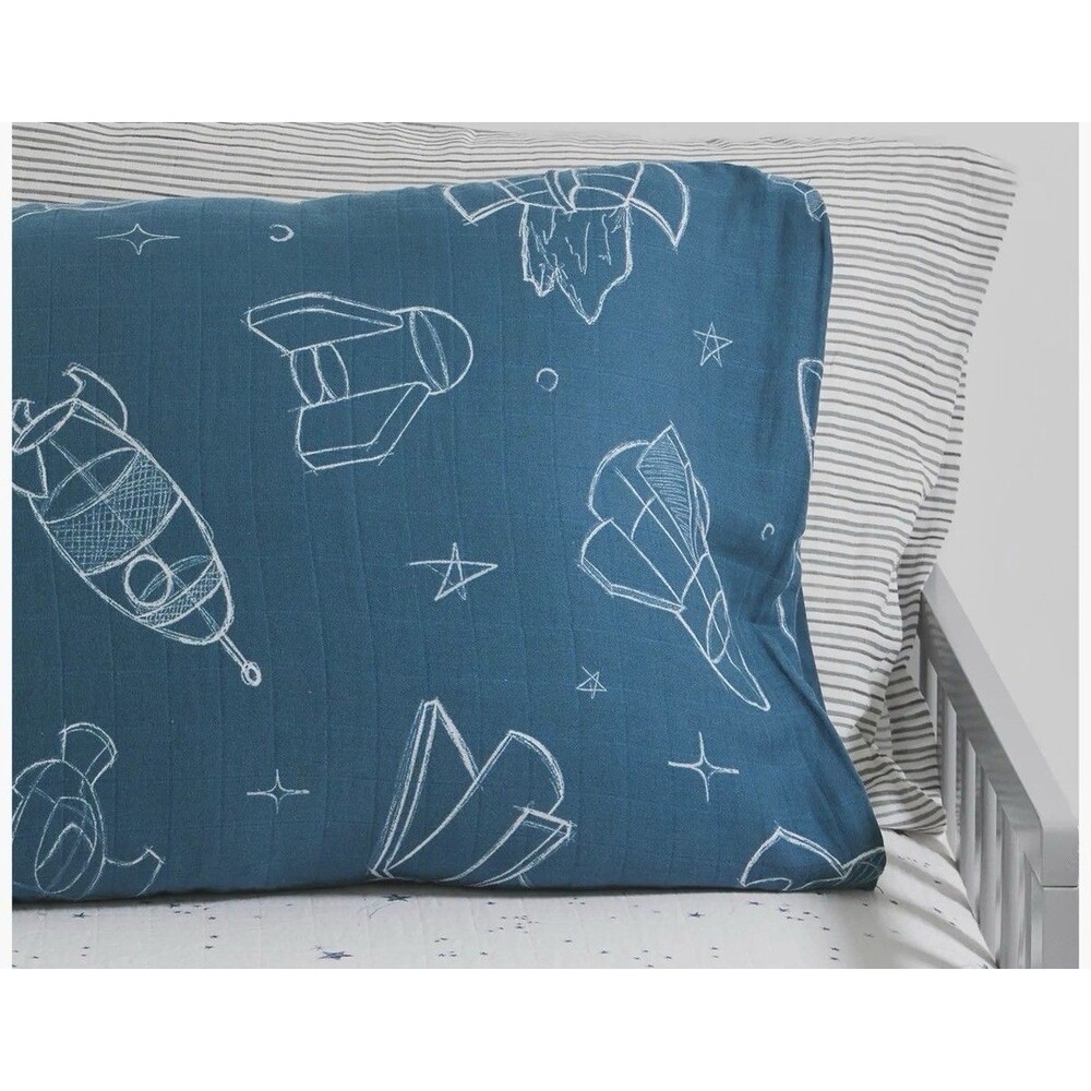 Little Unicorn  Standard Pillowcase | Super Soft & Breathable  100% Spaceship